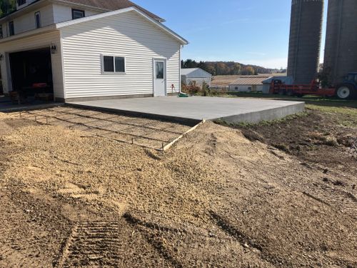 Concrete for Anderson Concrete Construction in Olmsted County, MN