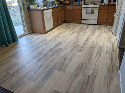 Flooring (LVP & Wood) for Scott's Family Carpentry LLC in Greeley, CO