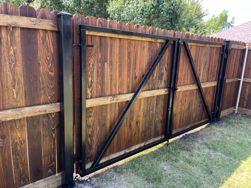 Gate Installation and Repair for JSL Woodworks and Contracting in Midlothian, TX