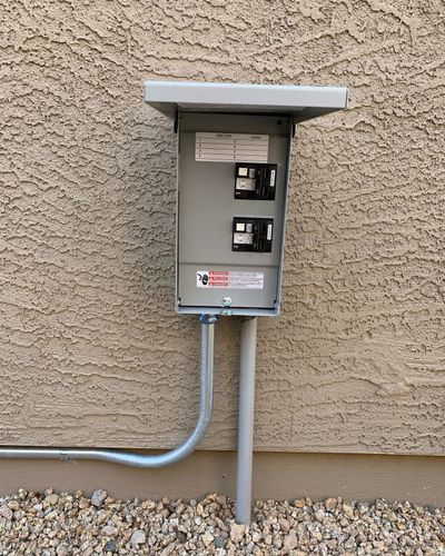 Electrical Circuit Installation for HOT TUB SPA for ORCO Electrical Contractors LLC in Mesa, AZ