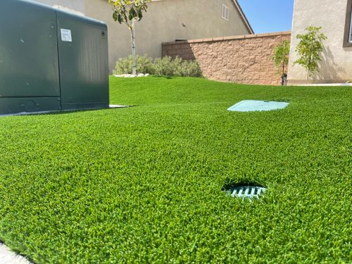 Artificial Turf Installation for Aidan Jade Landscaping in Riverside County, CA