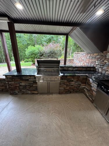 Outdoor Kitchens & Fire Pits for E&T Outdoor Pros in LaGrange, GA