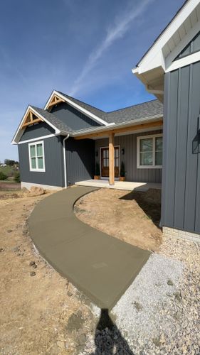 Concrete for DPD Construction in Cadiz Township, OH