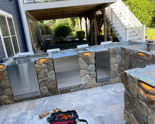 Patios and Wlakways for F Carias Irrigation Specialist INC in Southborough, MA