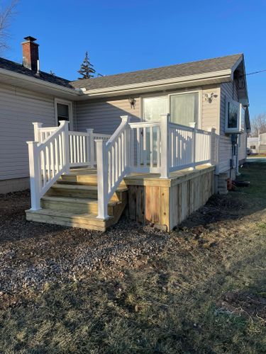 Deck & Patio Installation for BASE Contracting in Dundee,  MI