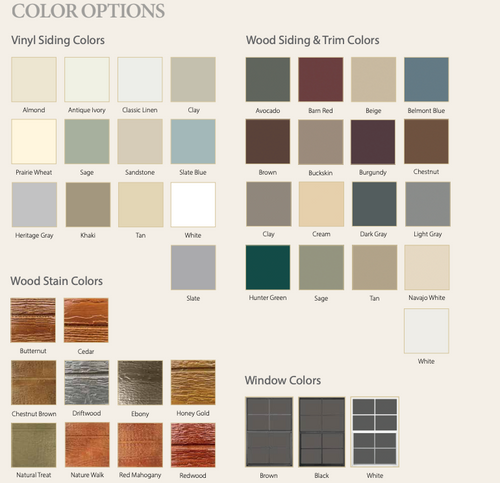 Design Options for Old Glory Sheds & Outdoors in Strasburg, PA