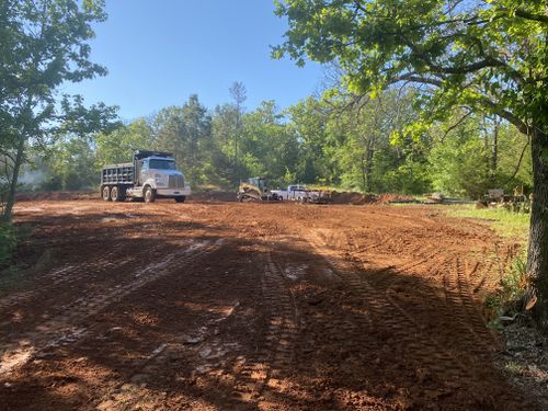 Commercial Excavation for Tyler Sand Gravel And Excavation in Ben Wheeler, TX