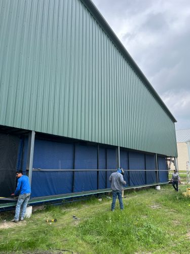 Custom Metal Buildings for CR Fabrication in Royse City, TX