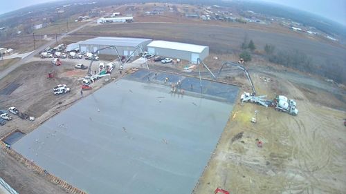 Foundation Digging for Paul Stroup Custom Dozing Inc. in Sherman, TX