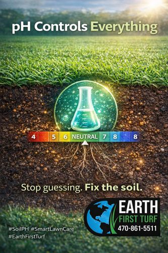 Fertilization for Earth First Turf, LLC in Cherokee County, GA