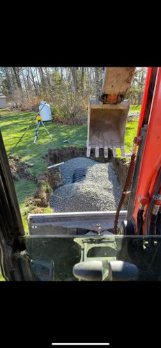 Excavation for CS Property Maintenance in Middlebury, CT