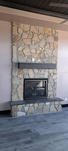 Fireplace Installation for Exquisite Techniques Construction LLC in Prescott, AZ