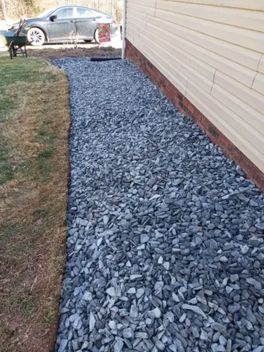 Stone Pathways for Olmedo Home Services in Davie County, NC