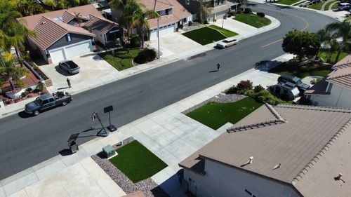 Artificial Turf Installation for Aidan Jade Landscaping in Riverside County, CA