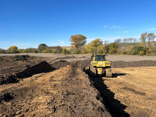 Residential & Commercial Excavation for Anthofer Dozing in Audubon, IA