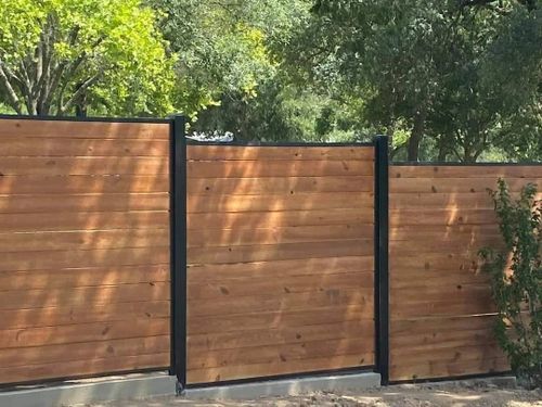 Fence Stain and seal for Ansley Staining and Exterior Works in New Braunfels, TX