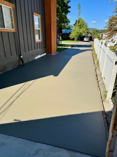 Concrete for Montana Concrete Creations in Bigfork, MT