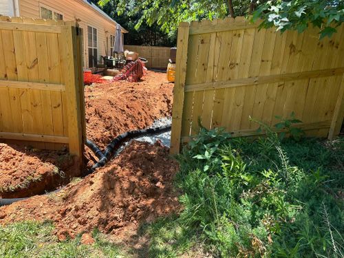 Drainage for Rescue Grading & Landscaping in Marietta, SC