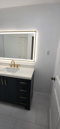 Bathroom Renovation for Dream Home Construction in Odessa, TX