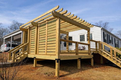 Pergola Construction for Edge Renovations LLC in Atlanta, GA