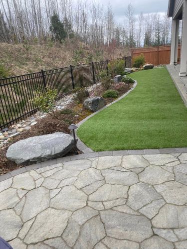 Patio Design & Construction for Juan Esteban Landscape service LLC  in Bonney Lake, WA