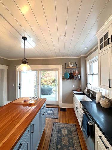 Kitchen Cabinet Refinishing for JBA Painting LLC in Killington, VT