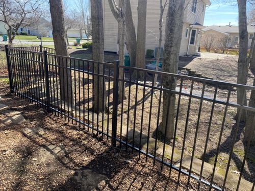Aluminum Fences for Illinois Fence & outdoor co. in Kewanee, Illinois