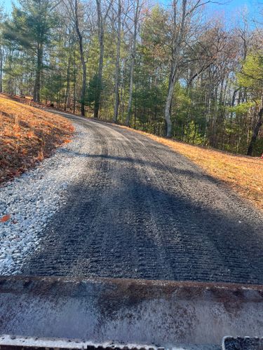 Driveway Construction for Schrock’s Land Management in Northern Virginia, Shenandoah Valley, VA