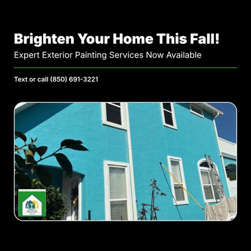 Exterior Painting for Ferrell’s Professional Painting & Home Services LLC in Panama City Beach, FL