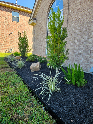Mulch Installation for Bruno's Professional Lawn's & Landscape in Beaumont, TX