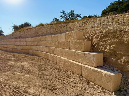 Retaining walls for KO Excavation LLC in Spring Branch, TX