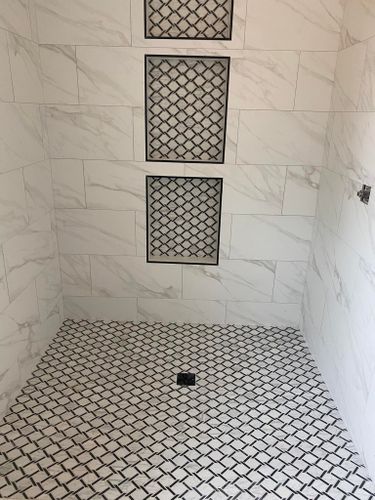 Bathroom Tiling Installation for Harris Tile and Stone in Tyler, TX