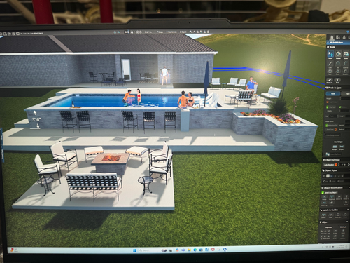 Pool Deck Paving for Black Diamond Custom Pools LLC in Azle, TX