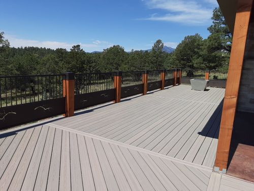 Deck Installations for Shawn Rankin Construction in Ruidoso, NM