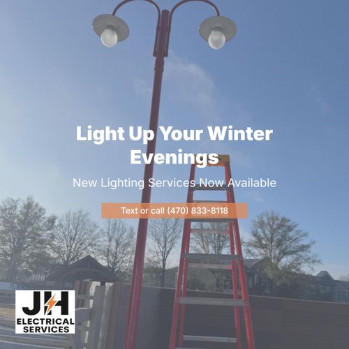 Lighting Installation and Repairs for JH Electrical Services in Dallas, GA