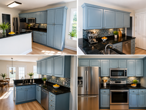 Cabinet Painting for Harmony Home Painting in Hampstead, NC