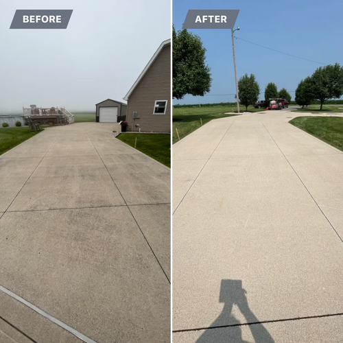 Driveway Cleaning for X-treme Pro Wash in Huntsville, OH