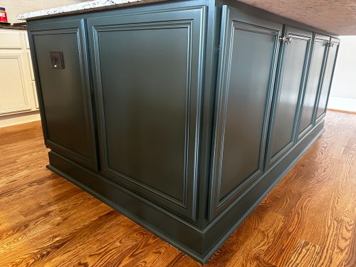 Kitchen and Cabinet Refinishing for Paintway to Heaven in Raleigh, NC