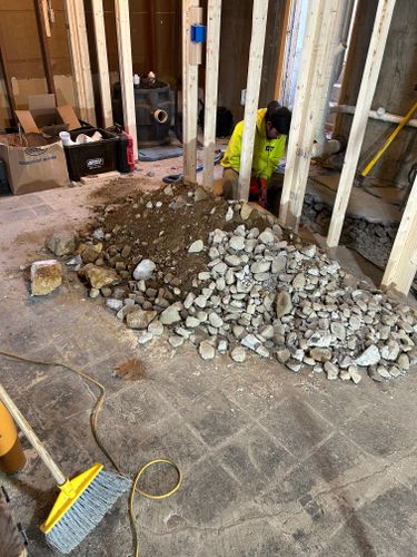 House Renovation for J.Flora Plumbing in Abington, MA