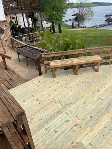 Decks & Handicap Ramps for BAKER Carpentry in Joshua, TX