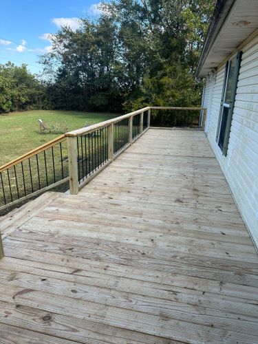 Deck & Patio Installation for Starr Tile & Remodeling in Russellville,,  AL