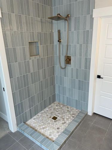 Tile Shower for Flawless Tile Company in Boise, ID