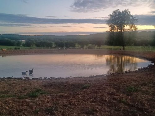 Pond Construction for S & K Excavation LLC in Bonne Terre, MO