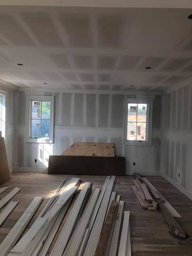 Drywall Repairs for Prestige Painting Corp. in Lindenhurst, NY