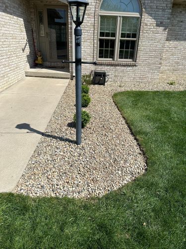 Landscape design for OT Lawn and Landscaping LLC in Carey, OH