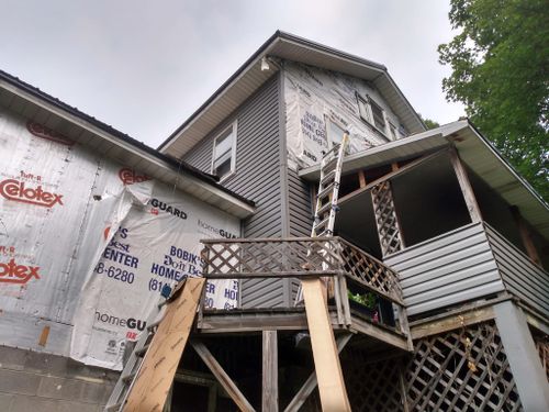 Soffit and Fascia for Dave's Seamless Gutters & Contracting in Northern Cambria, Pennsylvania