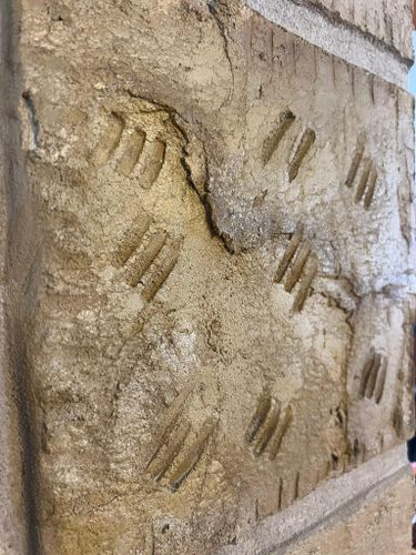 Full Depth Custom Carved Concrete for Whitfield Concrete Construction in Solsberry, IN