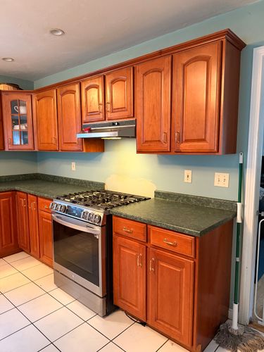 Kitchen and Cabinet Refinishing for Littlefield Painting in Brockton, MA