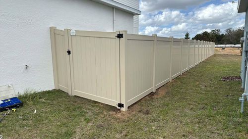 Vinyl Fencing for Nettles Fence in Lake County, FL