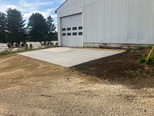 Concrete for Anderson Concrete Construction in Olmsted County, MN